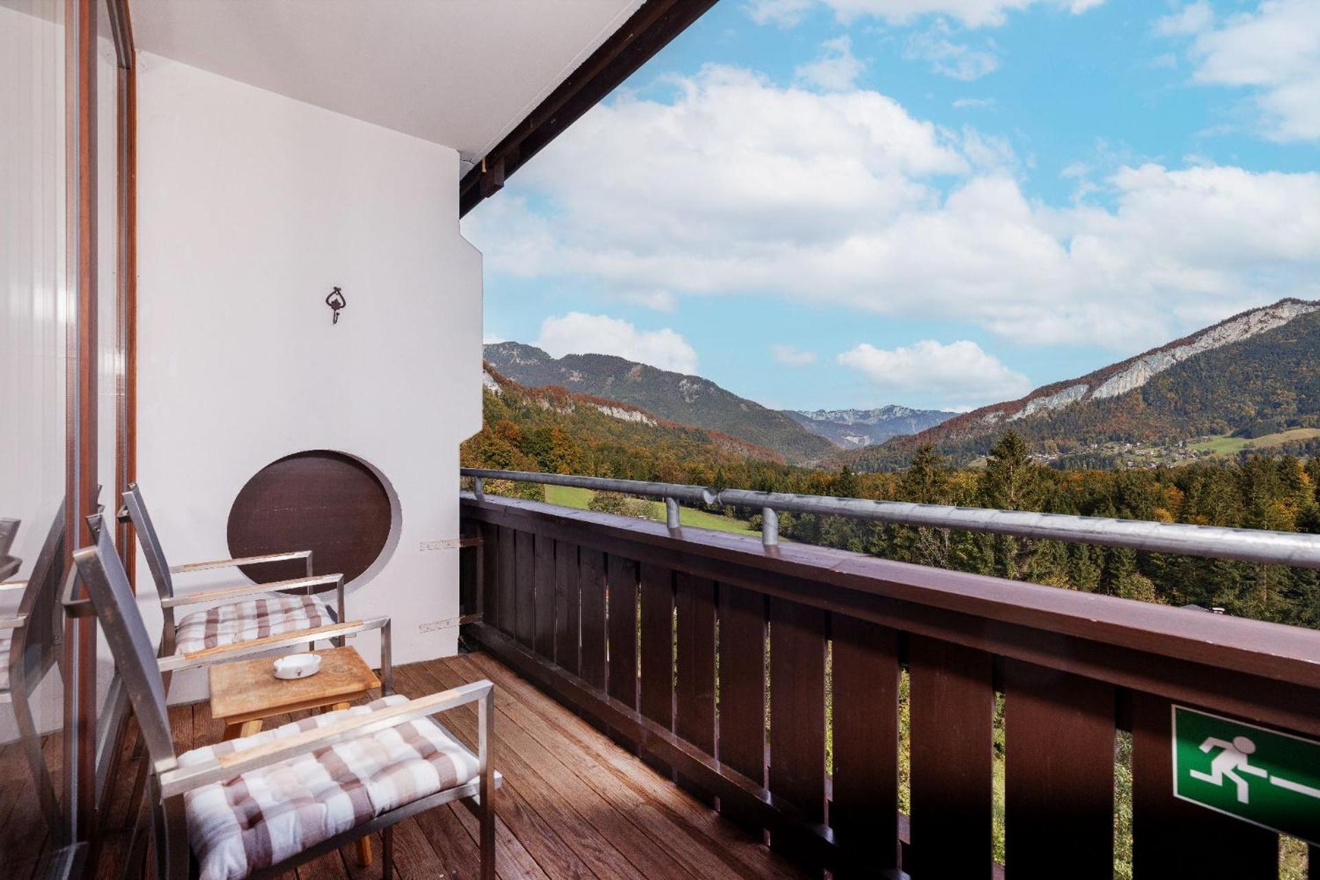 Appartement Predigstuhlblick Mit Indoorpool Und Sauna Bad Goisern Eksteriør billede